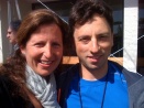 With Google's Sergey Brin